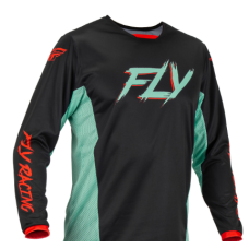Fly Kinetic Special Edition Rave Adult Jersey (Black/Mint/Red)